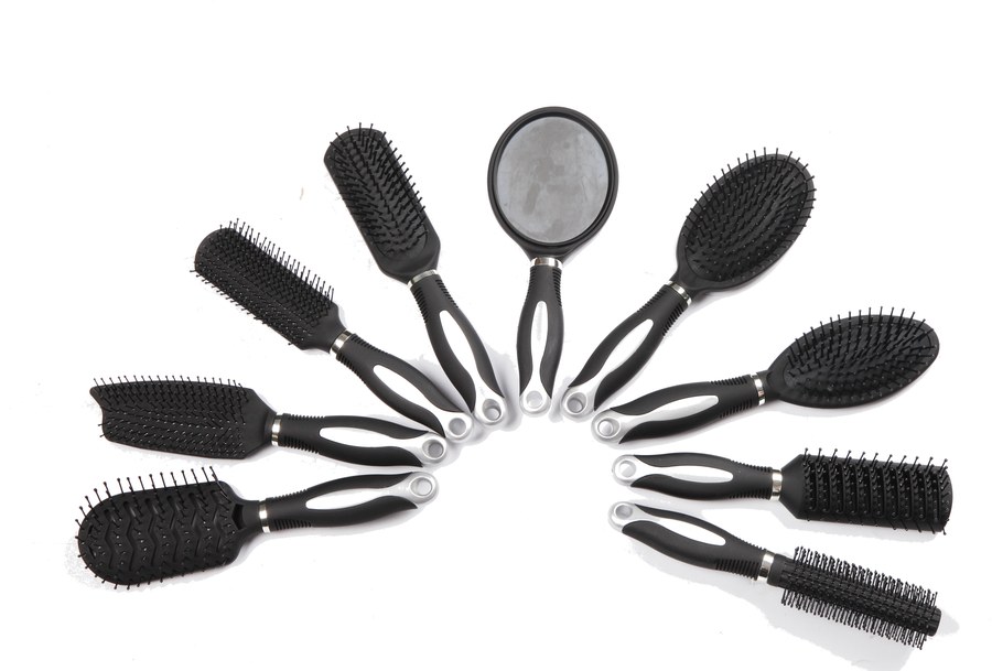 Plastic Hair Brush WDH22 - plastic hair brush