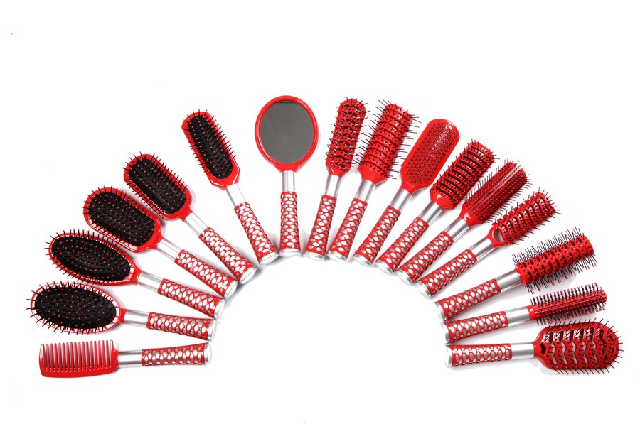 Plastic Hair Brush WDH25 - plastic hair brush