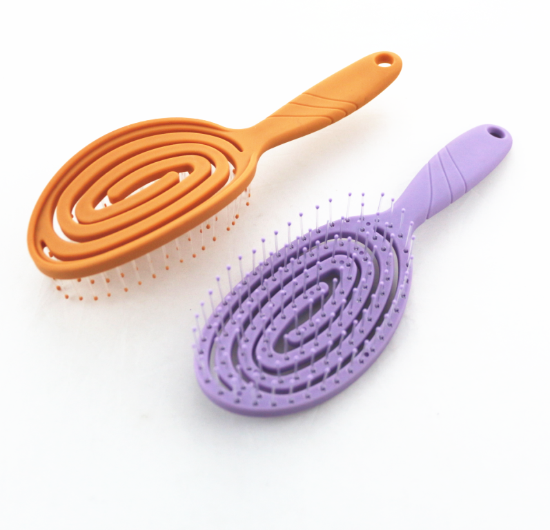 Plastic Hair Brush WDHS3351 - plastic hair brush view 2