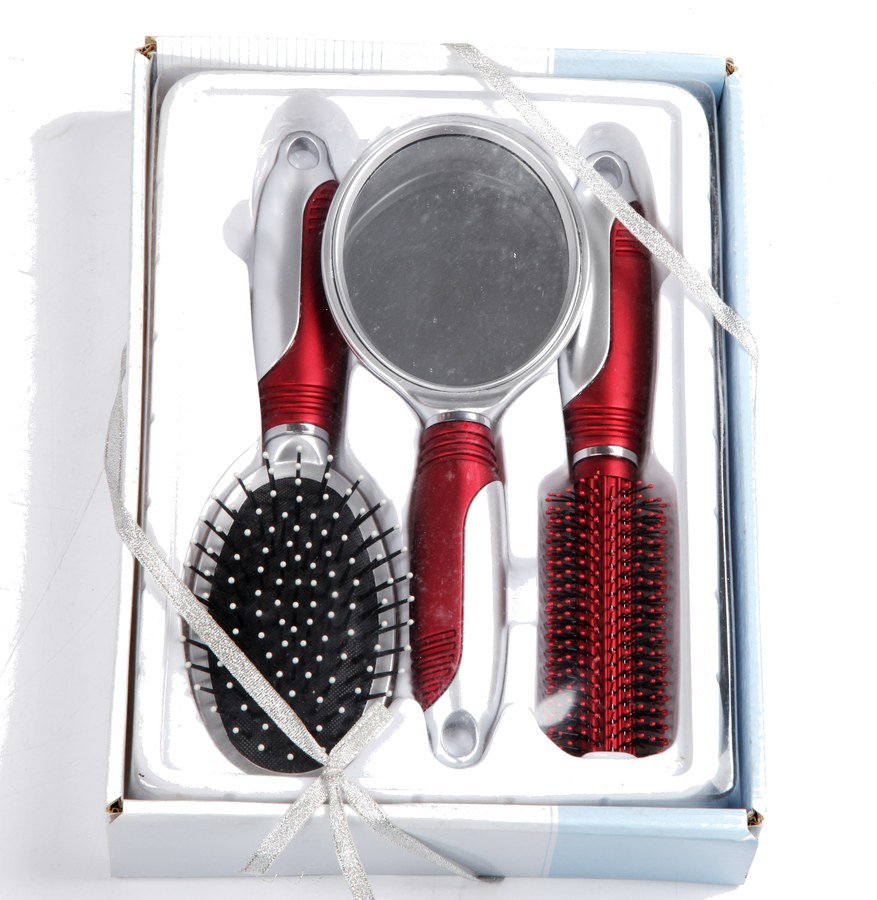 Brush Box Packing  - hairbrush set view 4