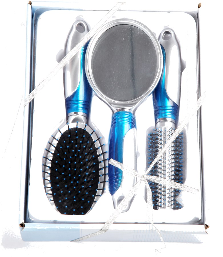 Brush Box Packing  - hairbrush set view 5