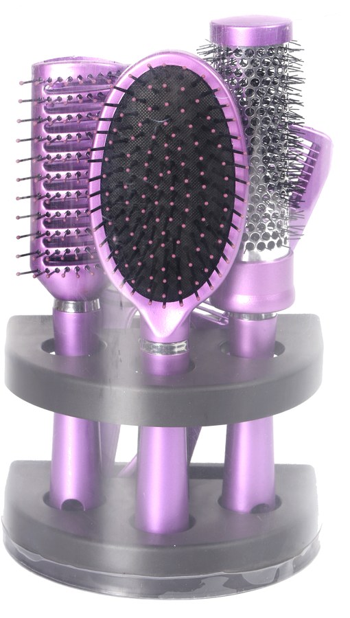 Hairbrush gift set with stand